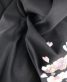 卒業式袴単品レンタル[刺繍]グレー×黒ぼかしに桜刺繍[身長153-157cm]No.522